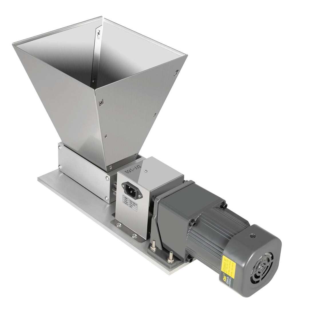 Getreidemühle Manuell 4L Elektrisch Edelstahl Mühle Gewürzmühle | 75W Malzmühle Schrotmühle mit Tric