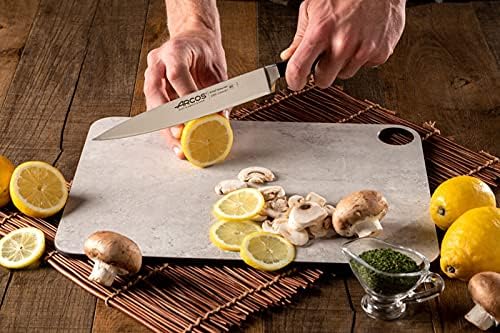 Arcos Opera - Küchenmesser - NITRUM geschmiedetem Edelstahl 210 mm - HandGriff POM Farbe Schwarz