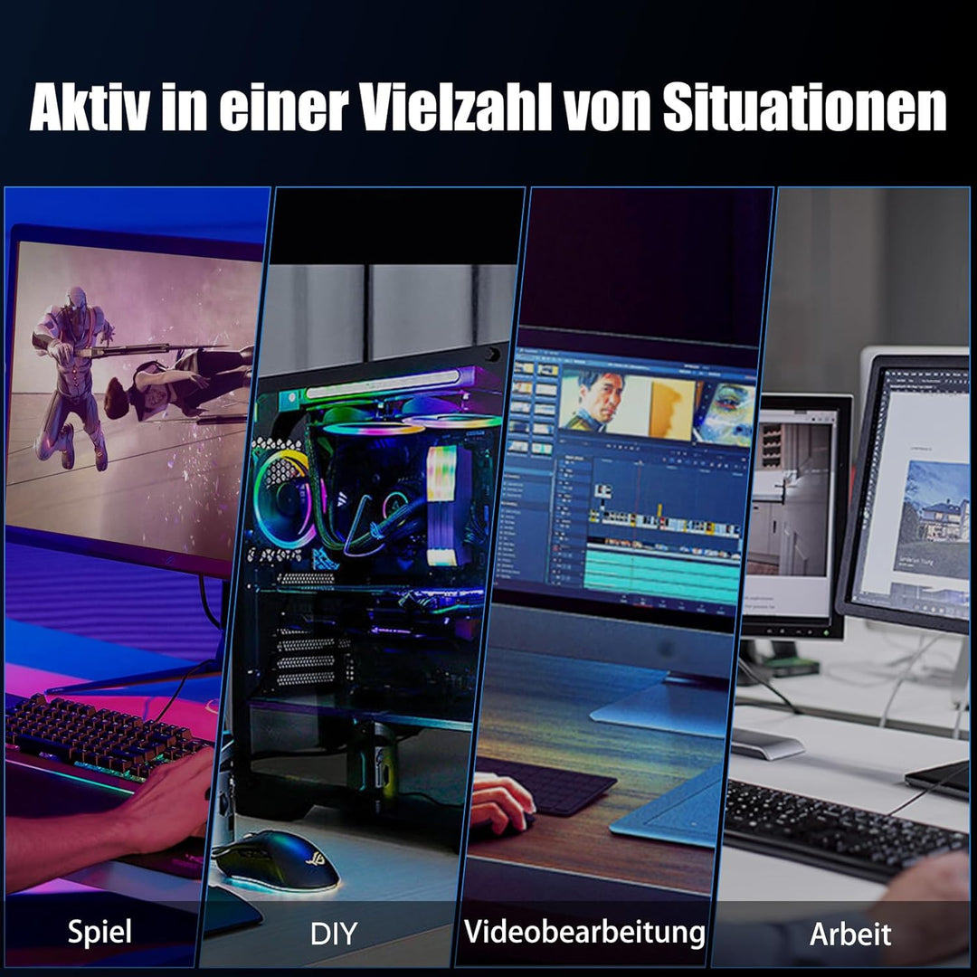 fanxiang NVMe M.2 SSD 1TB, PCIe 3x4 Gaming Solid State Laufwerk, 3500MB/s Lesen, 2500 MB/s Schreiben