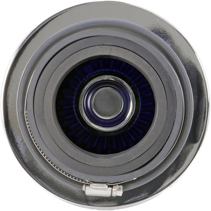 K N Filter & RG - 1001BL-L KFZ und Motorrad Universal-Luftfilter, verchromt