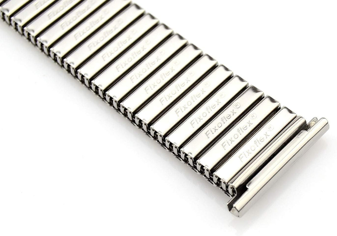 Rowi 22mm Fixoflex S Zugband L316 Edelstahl Uhrenband Made in Germany originalverpackt