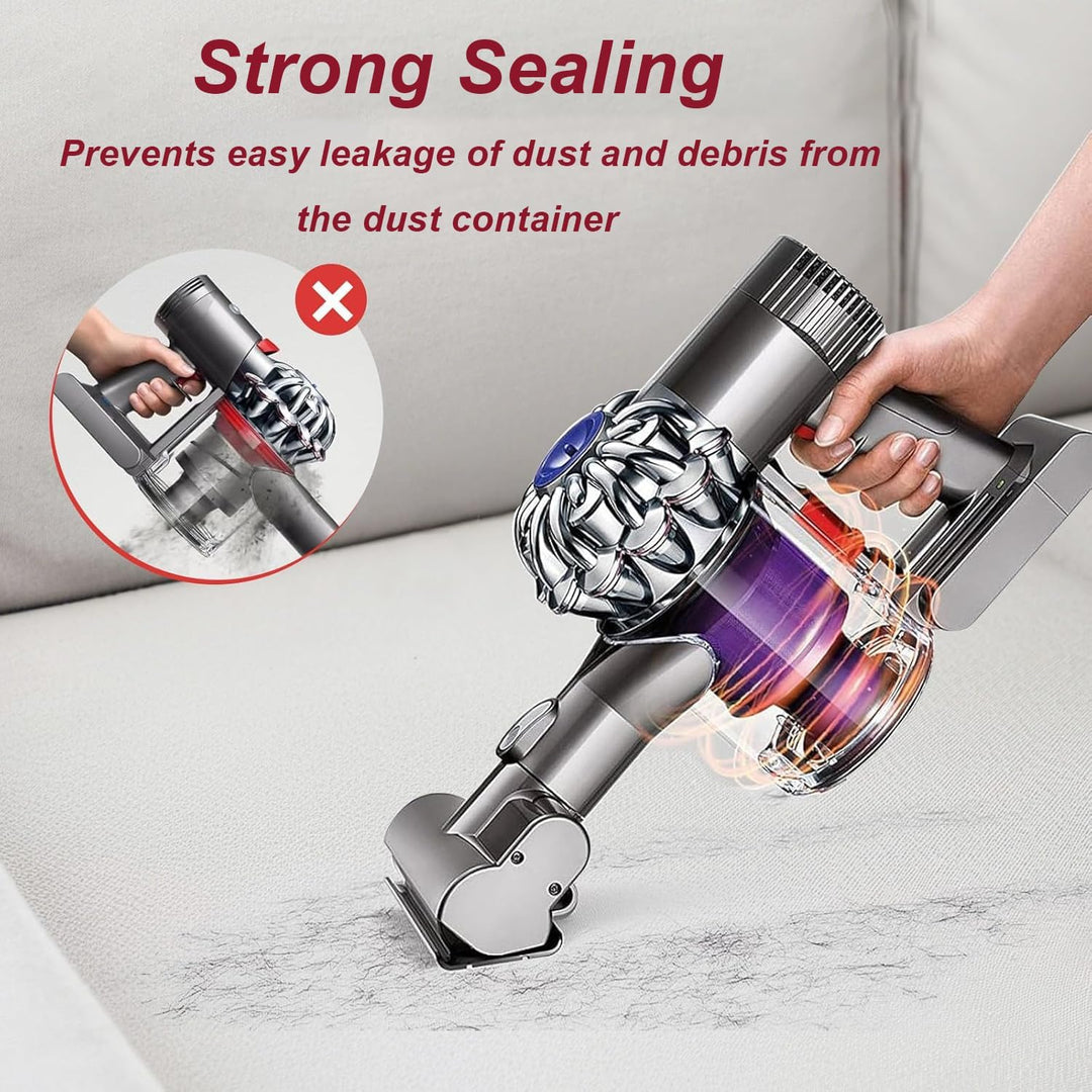 Staubbehälter Ersatz kompatibel mit Dyson V7 V8 SV10 SV11, verbesserter Auffangbehälter mit HEPA Fil