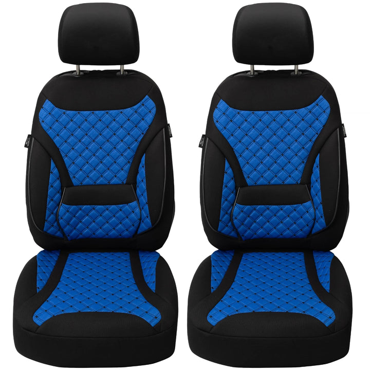 BREMER SITZBEZÜGE Mass Sitzbezüge Schonbezüge für Mercedes GLK X204 ZM6 ZM6 - Schwarz / Blau GLK X20
