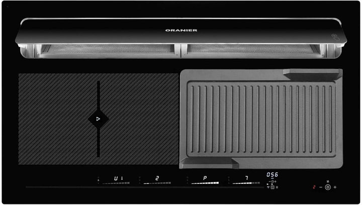 Oranier Grill-Platte 920908 Grillen Braten Induktion Zubehör Kochfelder