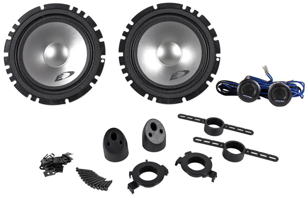 Alpine Typ-E-Serie SXE-1750S Autoradio 6,5 Zoll Komponente 2-Wege-Lautsprecher