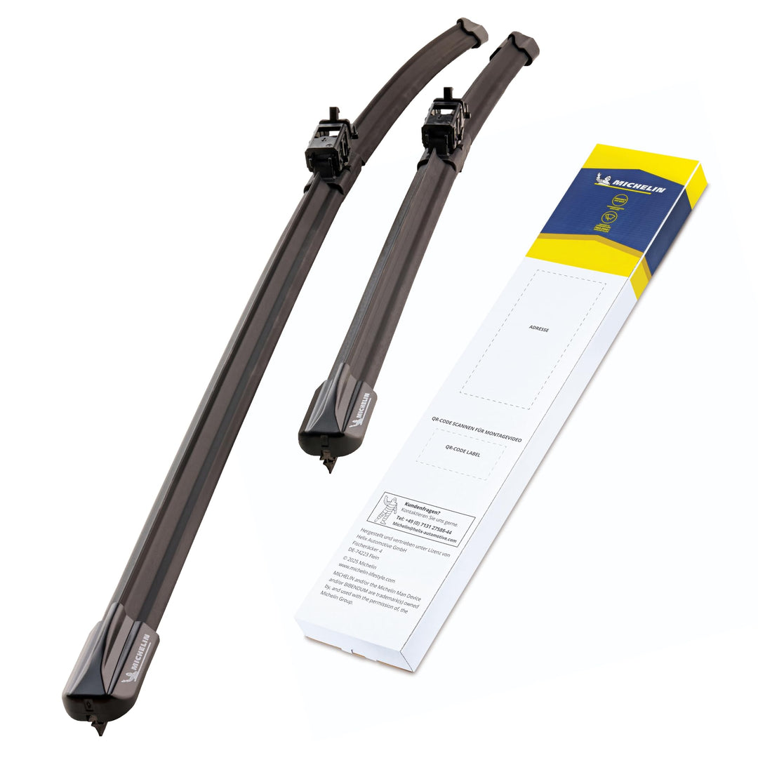 MICHELIN Scheibenwischer Set ECO235 | Mercedes Benz Serie V und Vito| 700/450mm | Nachhaltige Verpac