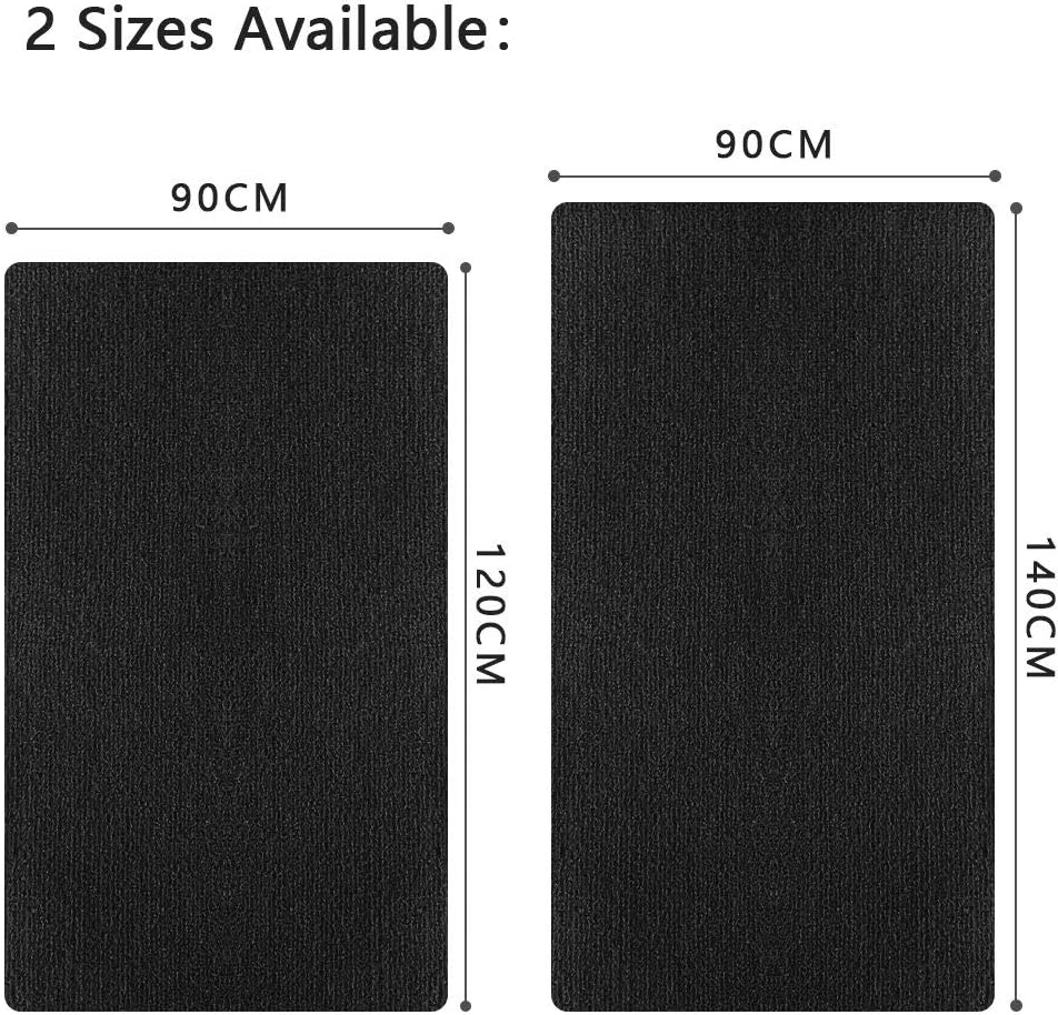 Bodenschutzmatte | Bürostuhl Unterlage | 90 x 140 cm | Hartboden | Verbesserte Version - Mehrzweck-S