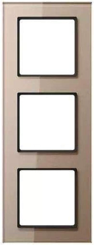 Jung Rahmen 3-Fach AC583GLCH, Champanger