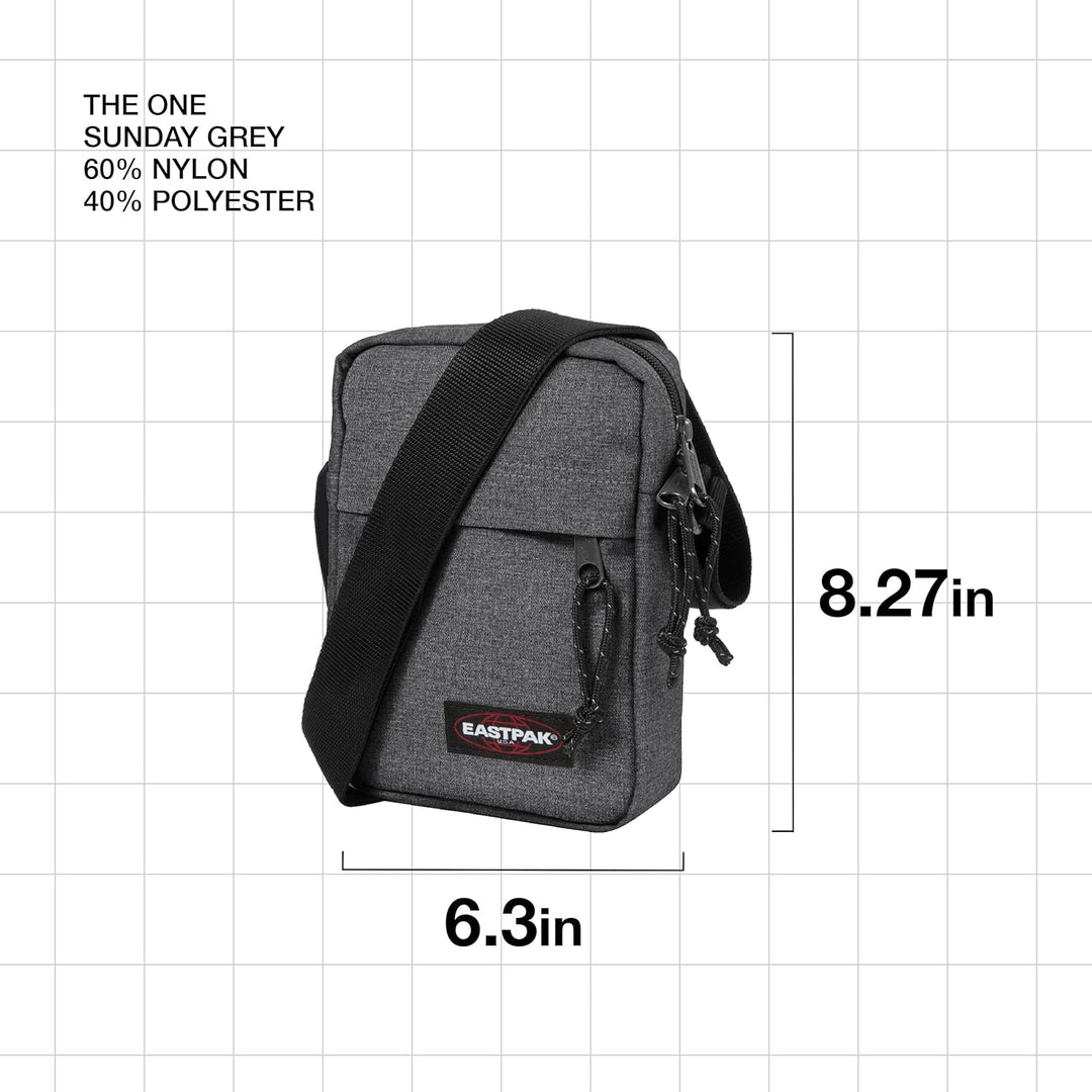 EASTPAK The One Umhängetasche, 21 cm, 2.5 L, Schwarz (Black) & The One Umhängetasche, 21 cm, 2.5 L,