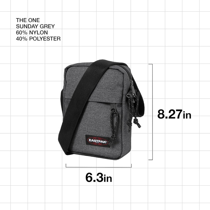 EASTPAK The One Umhängetasche, 21 cm, 2.5 L, Schwarz (Black) & The One Umhängetasche, 21 cm, 2.5 L,