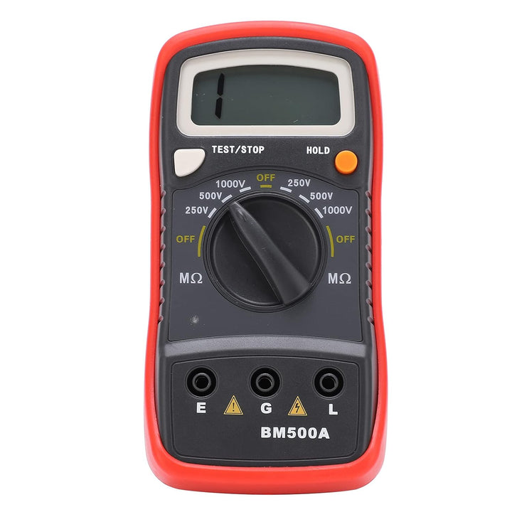 BM500A 250 V/500 V/1000 V Elektronisches Megohmmeter, Digitales Isolationswiderstandsmessgerät Megoh
