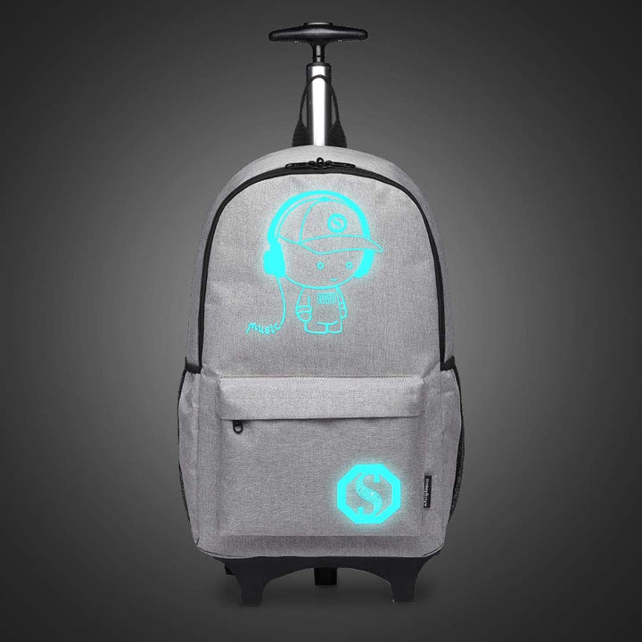 KONO Kinderrucksack Rucksack Backpack Schulrucksack Gepäck Koffer Kabine Rädern Trolley Reise Rädern