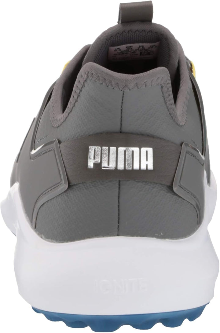 PUMA Herren Ignite Fasten8 Disc Golfschuh 40 EU High Rise Puma Silver Quiet Shade, 40 EU High Rise P