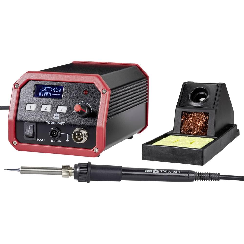 TOOLCRAFT ST-50D Lötstation digital 50 W 150-450 °C inkl. Lötspitze