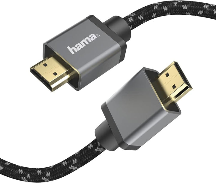 Hama Premium HDMI Kabel 3 Meter Ultra High Speed (Exzellentes Monitorkabel 4K / 8K, 48 Gbit/s, UHD B