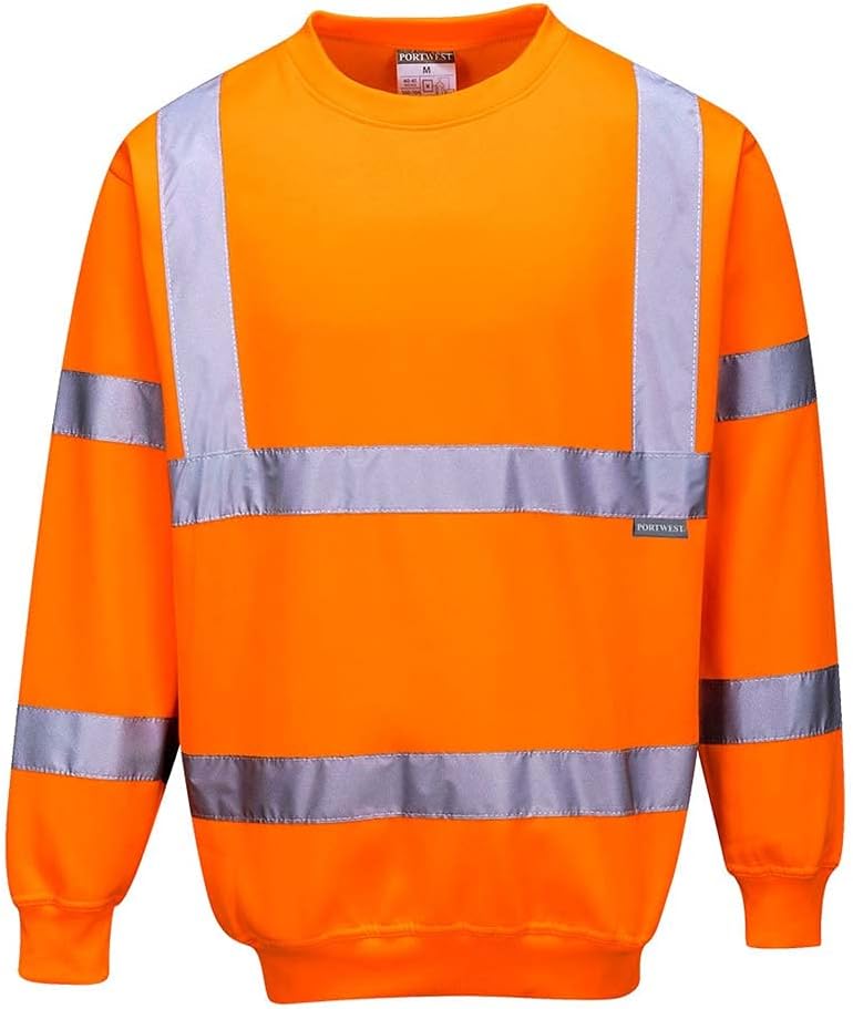 Portwest Warnschutz-Pullover, Farbe: Orange. Grösse: L, B303ORRL L Orange, L Orange