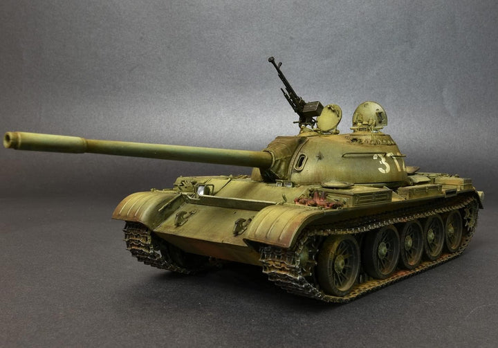 Mini Art 37017 1:35 T-54A Sov. Mittlerer Panzer-originalgetreue Nachbildung, Modellbau, Plastik Baus