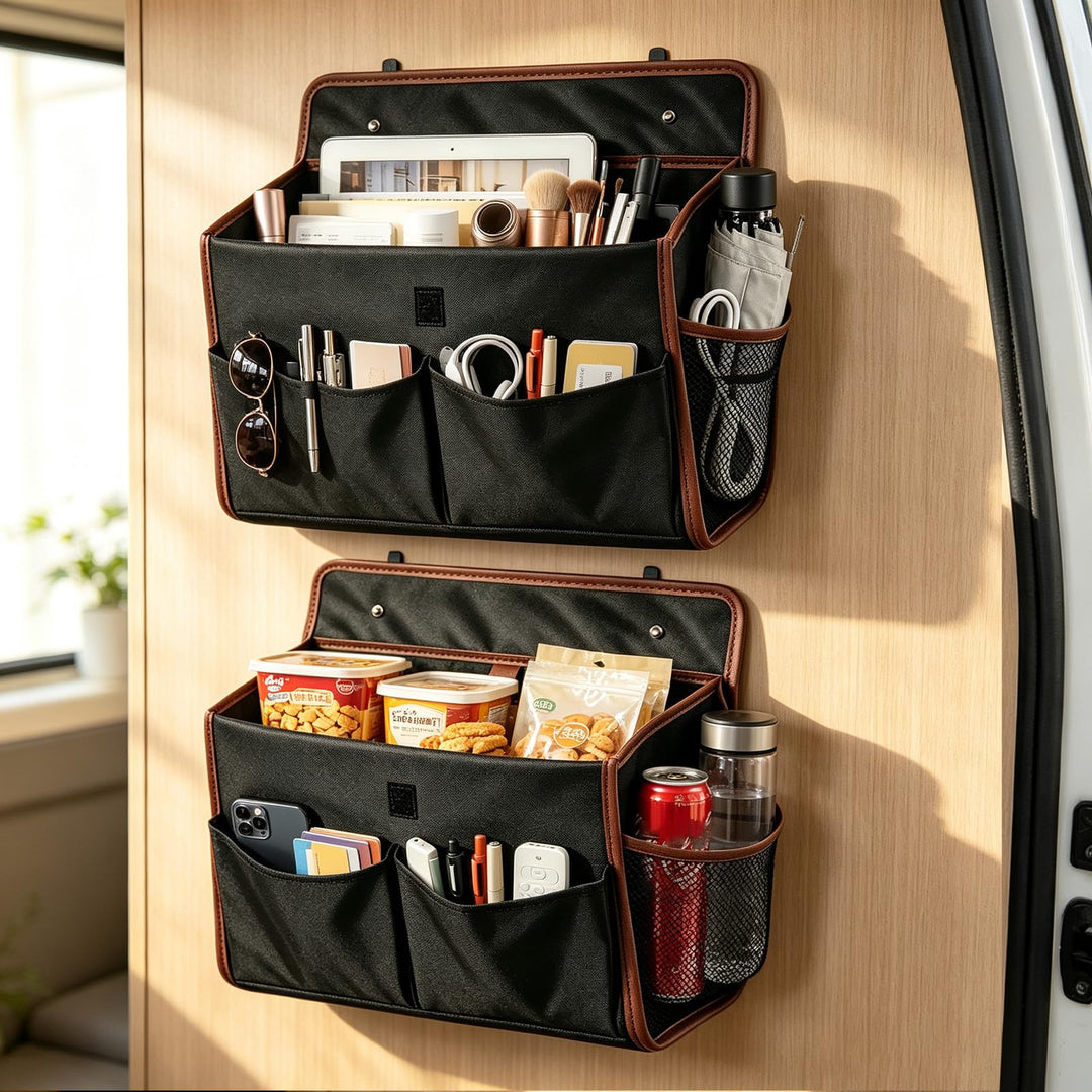 Wohnmobil Camping Organizer, Faltbarer Schuhorganizer, Tür Organizer Hängend Selbstklebend Hängeorga