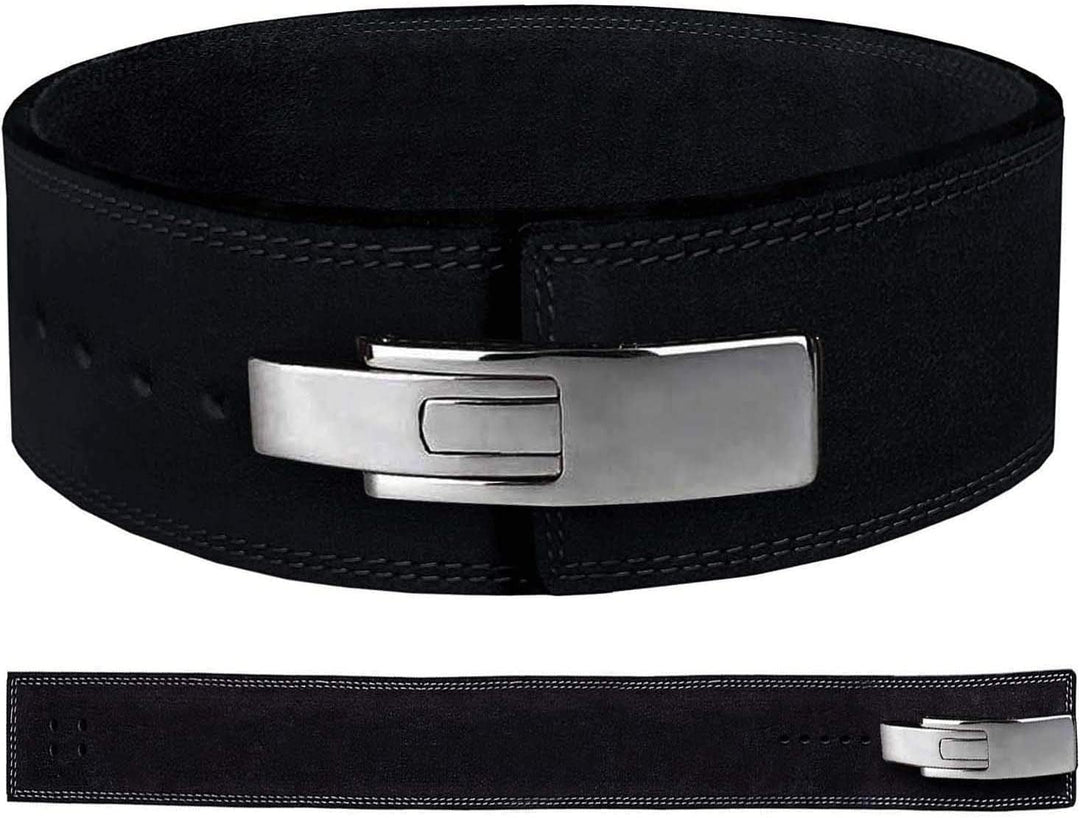 Royal Premium Gewichthebergürtel Lever Gürtel aus Rindsleder mit Schnalle, Weightlifting Lever Belt