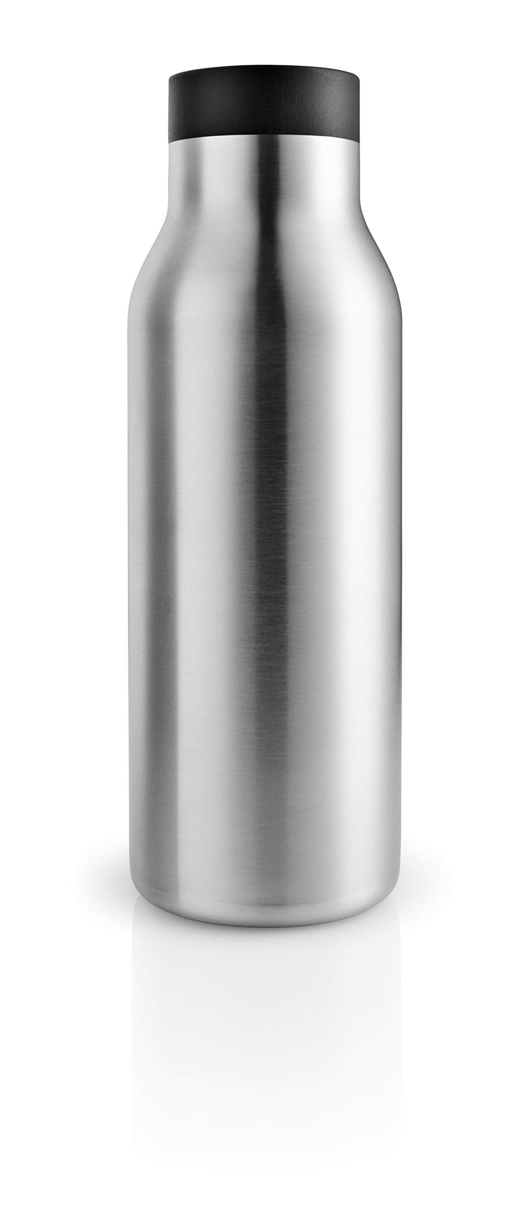 EVA SOLO | Urban Iso.Flasche 0,5l Black | Hält Wasser länger kalt | Black H 25,7cm / Ø 8cm/neue Farb
