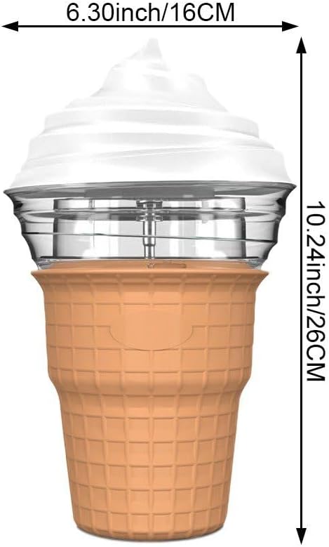 Eismaschine Für Gefrorene Früchte, Vollautomatischer Mini-DIY-Slush-Dessert-Maker Für Den Haushalt,