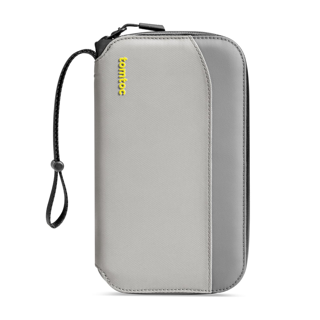 tomtoc Reisepass Tasche für 4-6 Reisepässe, Reisepasshülle Organizer Tasche Etui mit SIM-Kartenhalte