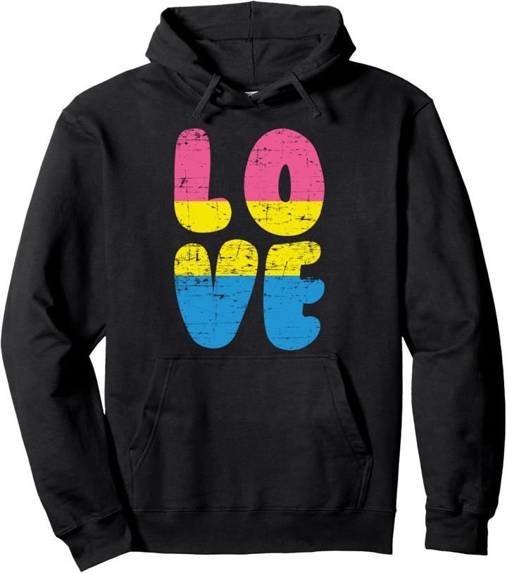 LGBTQ Pansexuell Liebe Gay Pride CSD Geschenk Pansexuell Pullover Hoodie