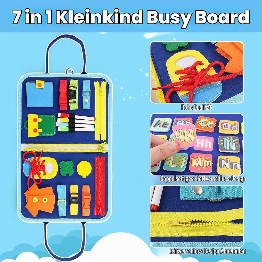 Busy Board, Montessori Spielzeug für Kleinkinder ab 3 Jahr
