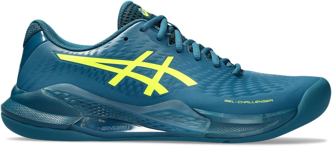 ASICS Gel-Challenger 14 Indoor 41.5 EU Restful Teal Safety Yellow, 41.5 EU Restful Teal Safety Yello