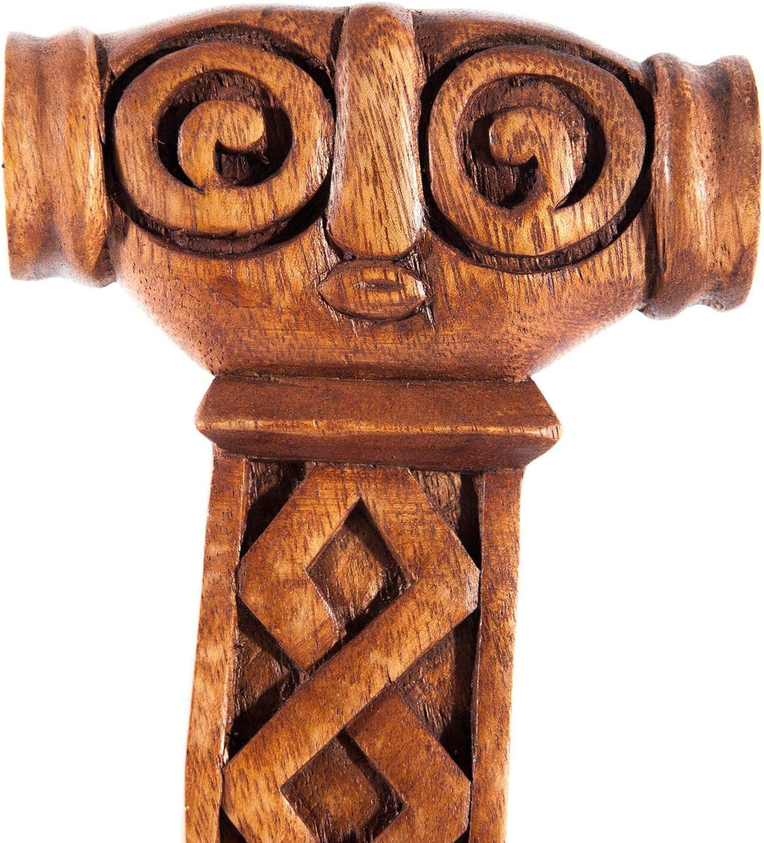 Windalf Wikinger Wanddeko MJØLNER 24 cm Thorshammer Holzbild Handarbeit