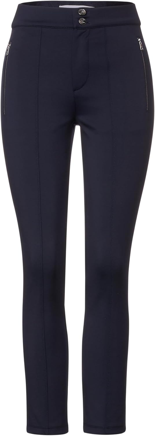 STREET ONE Damen Hose 34W / 30L Deep Blue, 34W / 30L Deep Blue