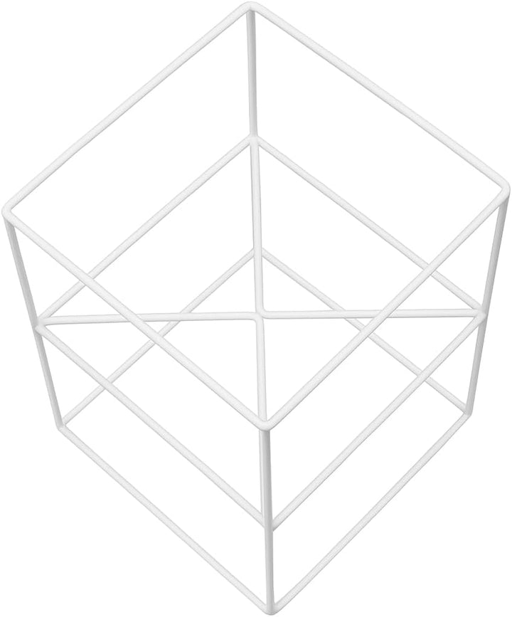 Pflanzenständer Filo - 24x24x40cm - Farbe Weiss - für Zimmerblumen - Metallregal - Dekorativer Tisch