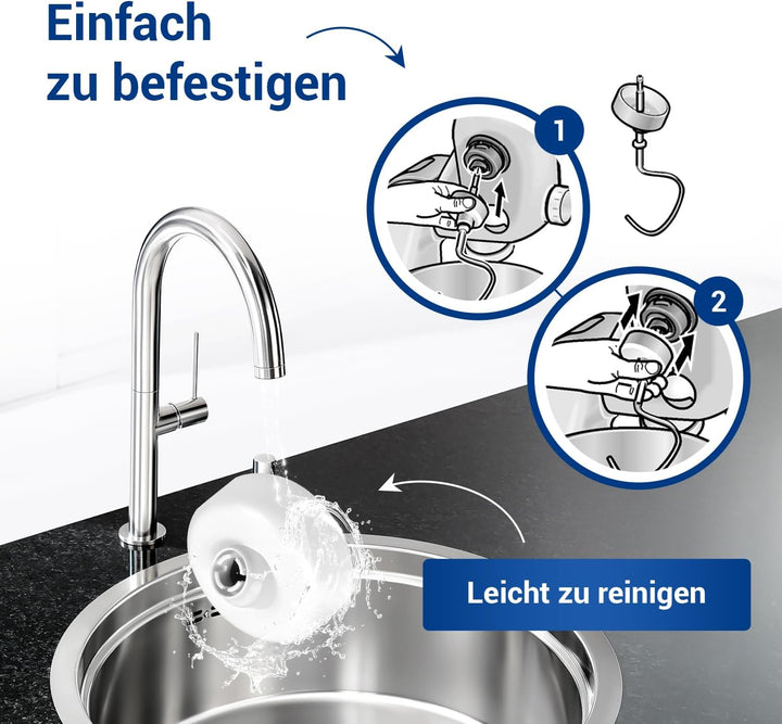 VIOKS Set Teigabweiser + Knethaken Ersatz für Bosch 00619166 00080060 - Knethaken Abstreifer mit Kne