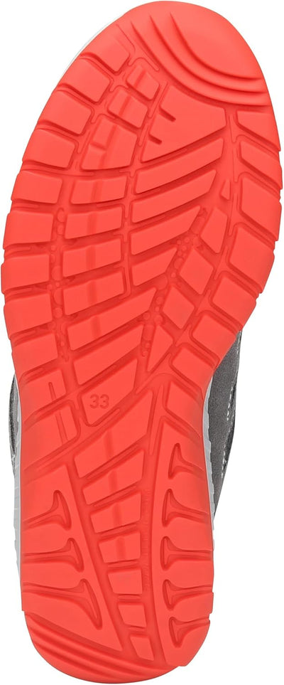 ELTEN Kinderschuhe Outdoor Maddox Kids BOA Black-red Low für Mädchen und Jungen 32 EU Grau Rot, 32 E