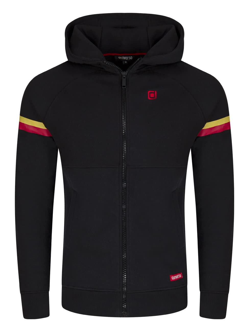 riverso Herren Kapuzenjacke RIVDanilo Hoodie Kapuzenpullover Reissverschluss Kapuze Hooded Jacke Bau