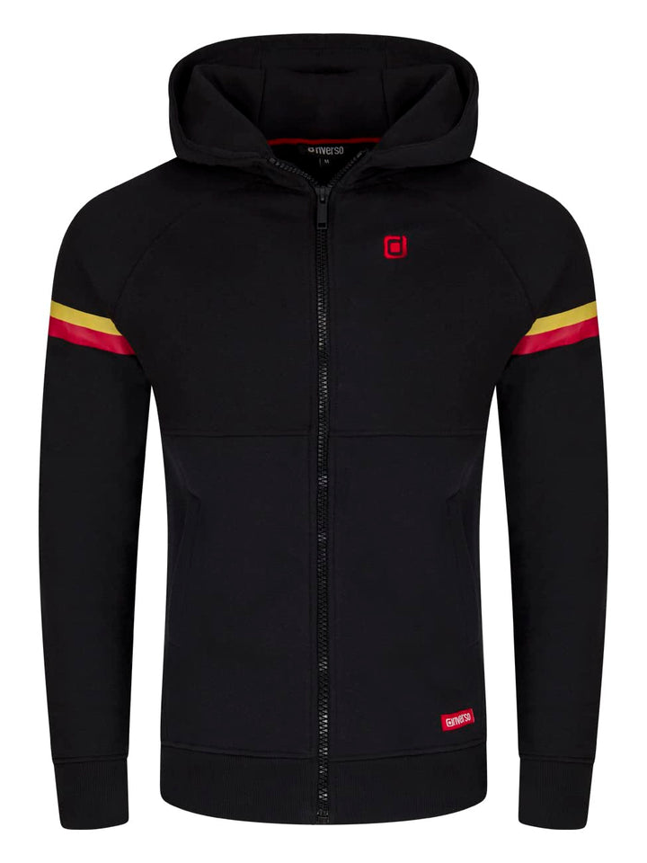 riverso Herren Kapuzenjacke RIVDanilo Hoodie Kapuzenpullover Reissverschluss Kapuze Hooded Jacke Bau