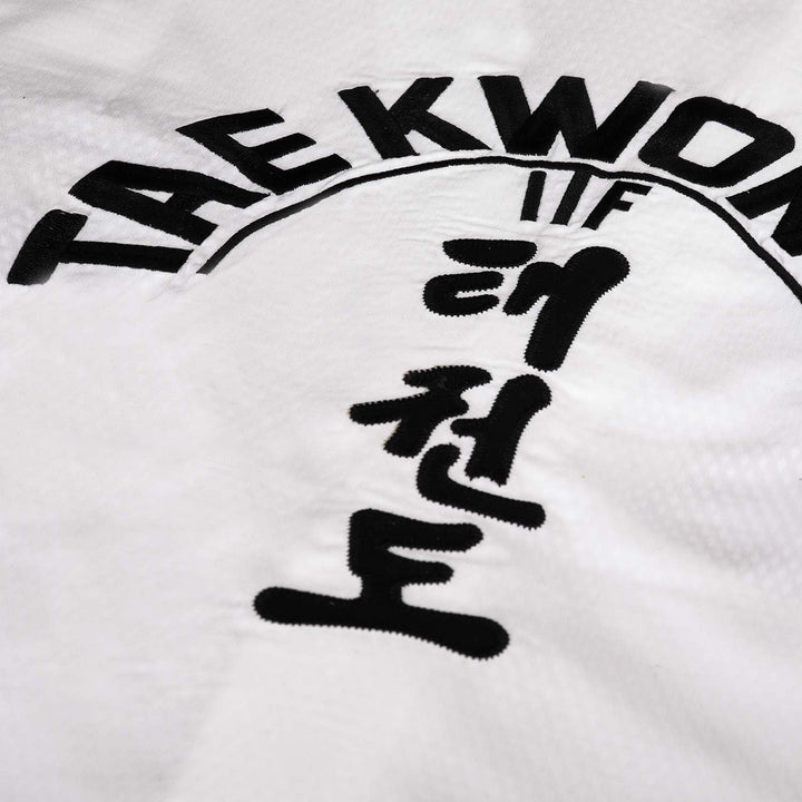 Playwell Elite Ultra Licht Itf Taekwondo Masters Performance Kämpfer Anzug - Weiss, 180cm