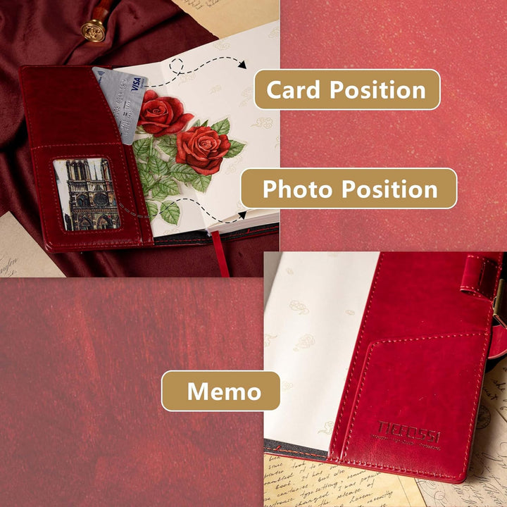 Drachen Leder Journal Notizbuch, Tagebuch mit Zahlenschloss, liniert/blanko Papier Notizbuch, B6 Sch