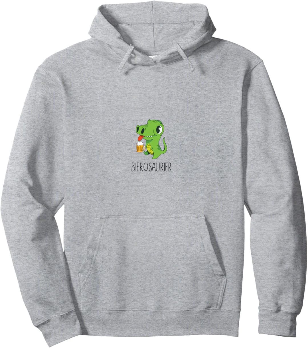 Bierosaurier Bier Dino Lustiges Biertrinker Pullover Hoodie