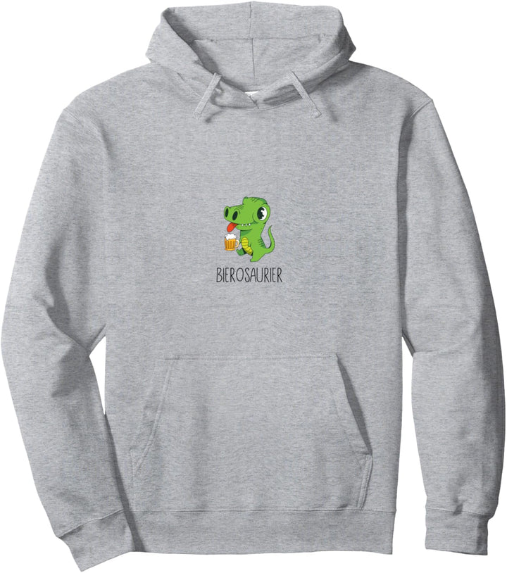 Bierosaurier Bier Dino Lustiges Biertrinker Pullover Hoodie