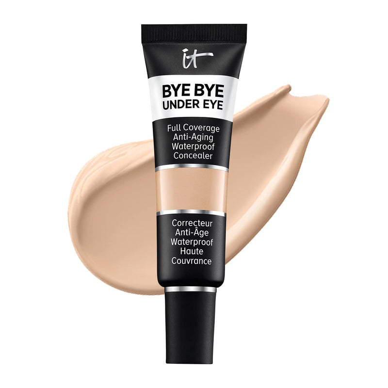 It Cosmetics Bye Bye Under Eye Full Coverage anti-aging waterproof Concealer (13.0 Light Natural), 1