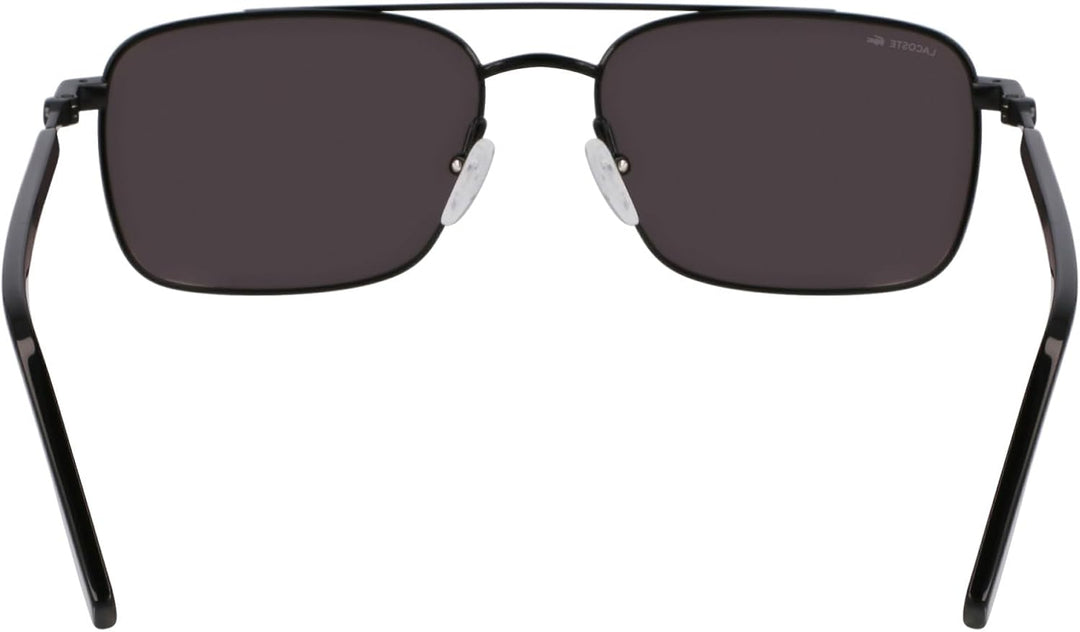 Lacoste Unisex Lacoste Brille Sunglasses (1er Pack) 58/17/145 001 Black, 58/17/145 001 Black