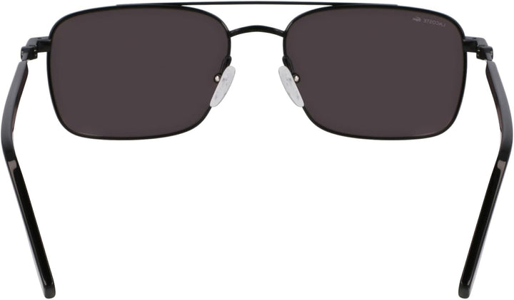 Lacoste Unisex Lacoste Brille Sunglasses (1er Pack) 58/17/145 001 Black, 58/17/145 001 Black