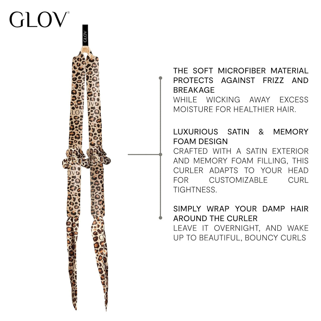 Glov Coolcurl Satin Lockenstab-hitzefrei Elegante Handhabung Frizzschutz Gesunde Haare Traumlocken F
