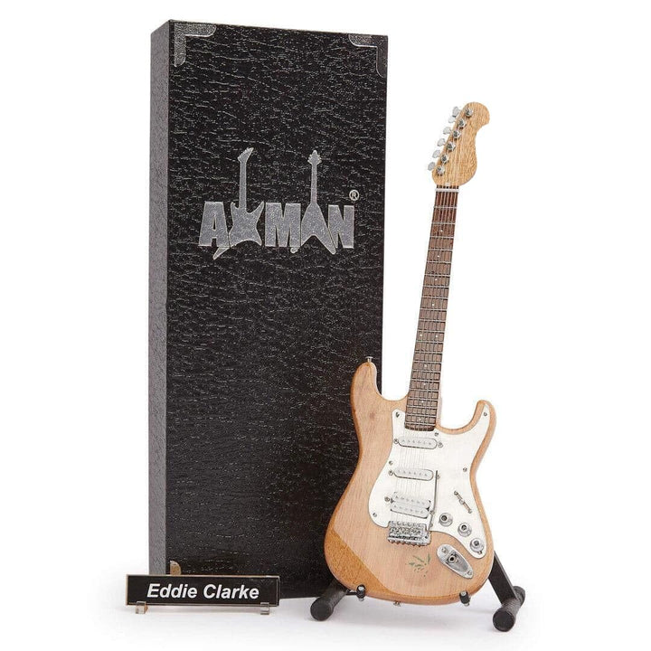 Axman Eddie Clarke (Motörhead) Miniatur-Gitarren-Nachbildung – Musikgeschenke – Handgefertigtes Orna
