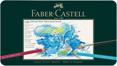 Faber-Castell Albrecht Dürer bunten Wachsmalstifte Bleistift (120 Stück 120pièce (S) (S), Multi, Hol