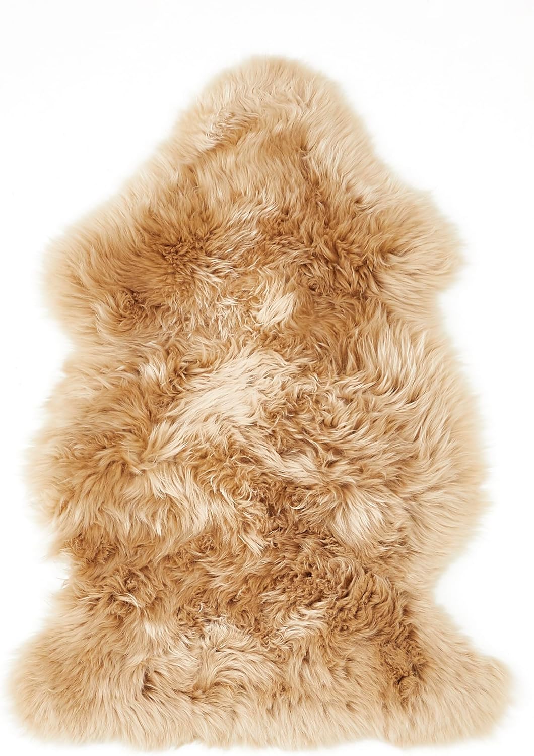 -LUXOR- living Lammfell Schaffell Echt, Fellteppich, Fell für Stühle, Lammfell Kinderwagen, Bettvorl