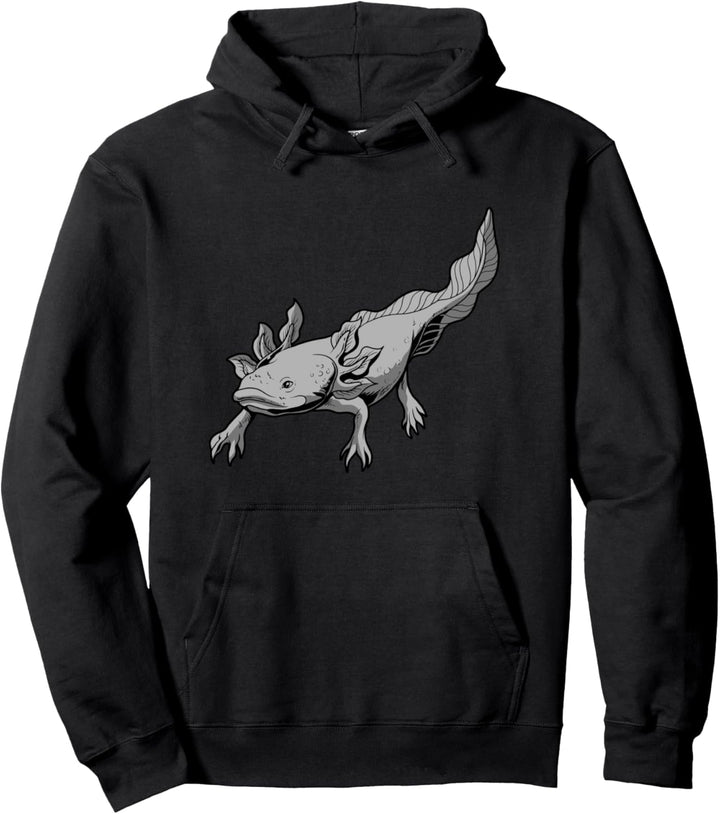 Axolotl Salamander Lurch Molch Amphibie - Süsses Axolotl Pullover Hoodie
