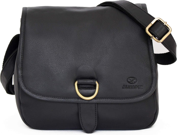 ALMADIH Premium Leder Damentasche Umhängetasche LOLA Ledertasche Handtasche Schultertasche Freizeitt