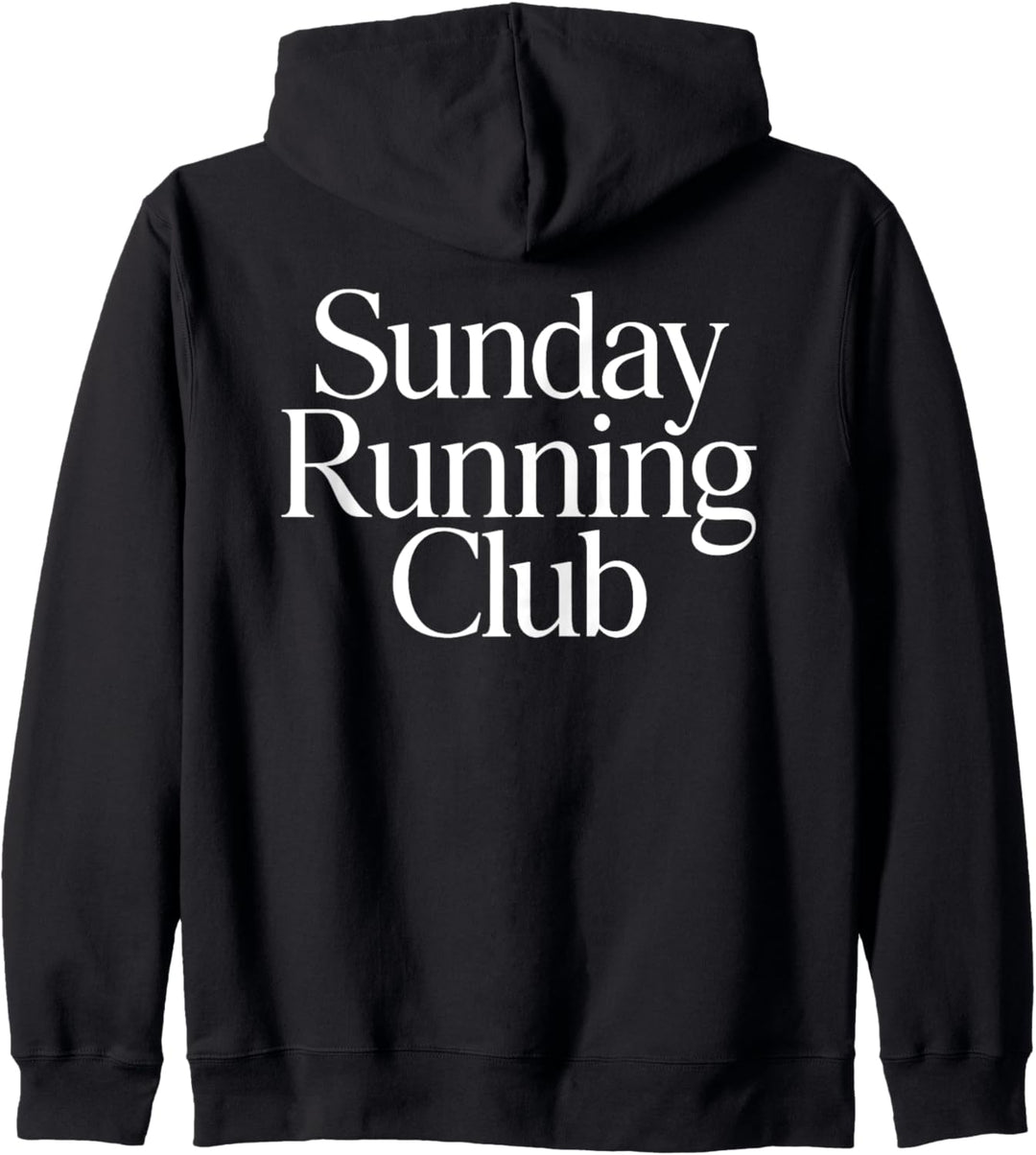 SUNDAY RUNNING CLUB X Jogger Jogging Runner Fitness Gym BACK Kapuzenjacke